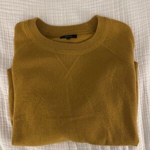 Quince Golden/Mustard Crewneck Sweater